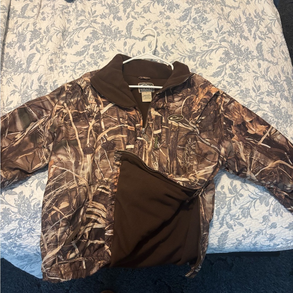 DrakeCamouflage Hoodie in Brown and Tan